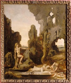 Hercules and the Lernaean Hydra by Gustave Moreau