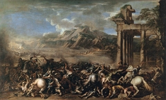 Heroic Battle by Salvator Rosa
