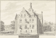 Het kasteel Bulkestein bij Deil, Gelderland by Cornelis Pronk