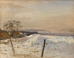 Ice Pack near Taarbæk, North of Copenhagen by Vilhelm Kyhn