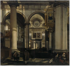 Interior of a Protestant Classical Church