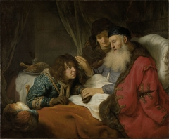 Isaac Blessing Jacob by Govert Flinck