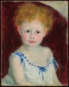 Jacques Bergeret as a Child by Auguste Renoir