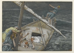 Jesus Sleeping During the Tempest by James Tissot