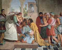 Joseph Reveals Himself to His Brothers by Peter von Cornelius