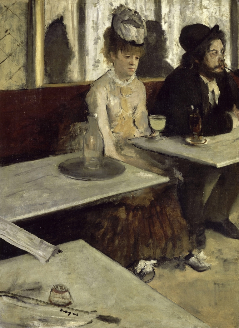 L'absinthe or In a Café