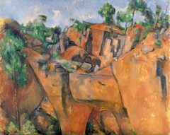 La Carrière de Bibémus by Paul Cézanne