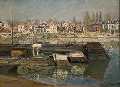 La Seine à Asnières by Claude Monet