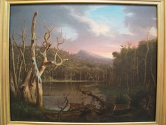 Lake with Dead Trees (Catskill) by Thomas Cole