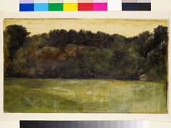Landscape - Study by Edward Burne-Jones