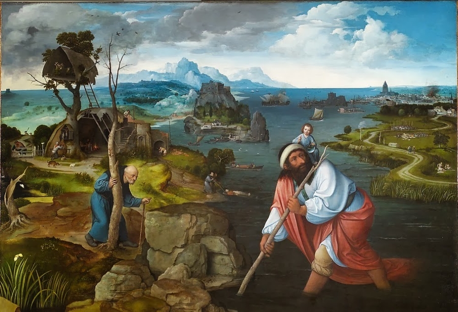 Landscape with St. Christopher