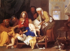 Le Sommeil de l'enfant Jésus by Charles Le Brun