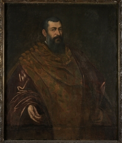 Male Portrait by Jacopo Tintoretto