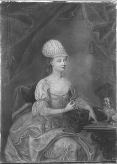 Maria Anna von Zweibrücken-Birkenfeld by Johann Georg Ziesenis