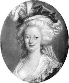 Marie Antoinette (1755-93), drottning av Frankrike by Jean-Urbain Guérin