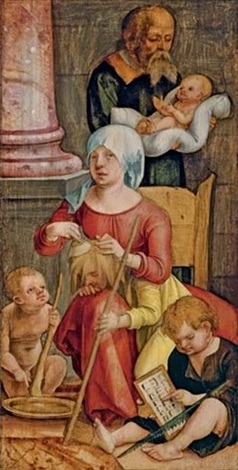 Mary Cleophas and her family, 1513 by Hans von Kulmbach