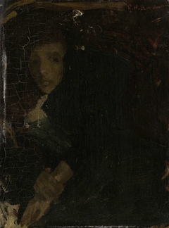 MCJ (Marie) Jordan (1866-1948), The Artist's Wife by George Hendrik Breitner