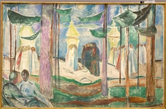 Meeting on the Beach by Edvard Munch