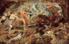 Meleager and Atalanta and the Hunt of the Calydonian Boar by Peter Paul Rubens