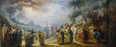 Moses Choosing the seventy Elders by Jacob de Wit