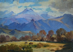 Mountains in Eghegnadzor by Gevorg Avagyan