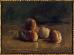 Nature morte aux pêches by Sarah Bernhardt