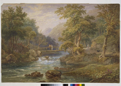 Near The Watersmeet, Lynton, North Devon by Henry Gastineau