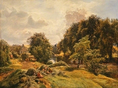 On the Avon: Haymaking Time by Alexander Fraser