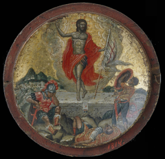 Panagiarion Showing the Resurrection (Victor of Crete)