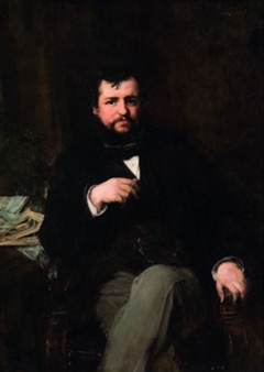 Portrait d'Ernest Hoschedé