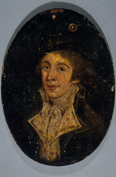 Portrait d'homme, autrefois présumé Le Peletier de Saint-Fargeau by F A Bourgeois