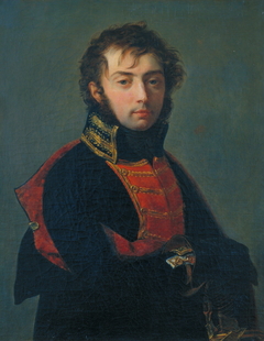 Portrait d'un officier by Antoine-Jean Gros