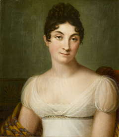 Portrait de Claire Élisabeth de Vergennes, Comtesse de Rémusat by Guillaume Descamps