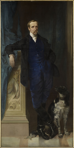 Portrait de Henri d'Orléans à Claremont by Victor Mottez