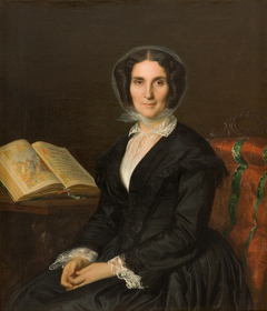 Portrait de madame Louise Marès, née Bidreman by Alexandre Cabanel