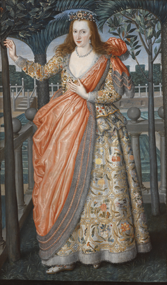 Portrait of a Lady of the Hampden Family by Anonymous