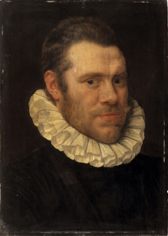 Portrait of a man by Adriaen Thomasz Key