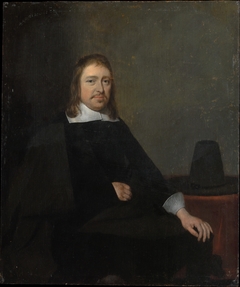 Portrait of a Seated Man by Gerard ter Borch