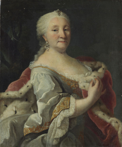 Portrait of Charlotte Wilhelmine, Landgräfin von Hessen-Philippsthal-Barchfeld by Anonymous
