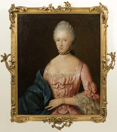 Portrait of Christina Ansk van Burmania (1747-1817) by August Christian Hauck