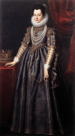 Portrait of Christine of Lorraine by Scipione Pulzone