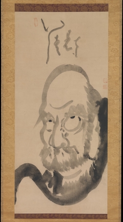 Portrait of Daruma by Hakuin Ekaku