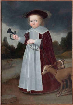 Portrait of Eelco Fernando van der Laen (1634-1686) by Harmen Willems Wieringa