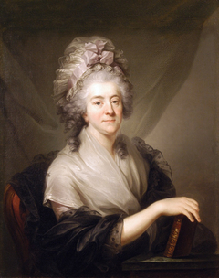 Portrait of Franciszka Rzewuska née Cetner. by Marcello Bacciarelli