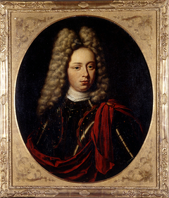 Portrait of Frederik Willem Lewe (Cornet?) by Hermannus Collenius