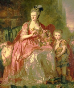 Portrait of Friederike Luise von Hessen-Darmstadt by Anna Dorothea Therbusch