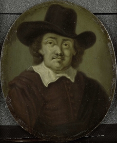 Portrait of Jeremias de Decker, Poet in Amsterdam by Arnoud van Halen