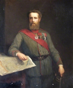 Portrait of Lord Wantage, Vice-Chancellor, KCB by Walter William Ouless