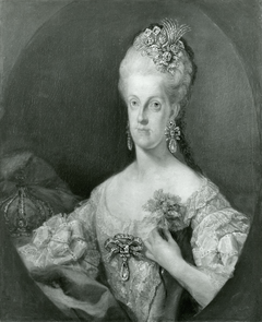 Portrait of Maria Carolina, Queen of Naples by Francesco Liani