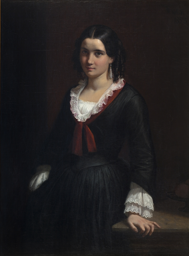 Portrait of Miss Vilhelmine (Ville) Hage
